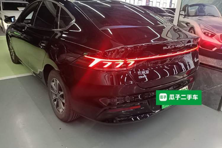 Used BYD Qin PLUS 2024 HONOR Edition DM-i 55KM Leading Model Rear Left 45 Deg