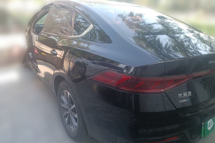 Used BYD Qin PLUS 2024 HONOR Edition DM-i 55KM Leading Model Rear Left 45 Deg