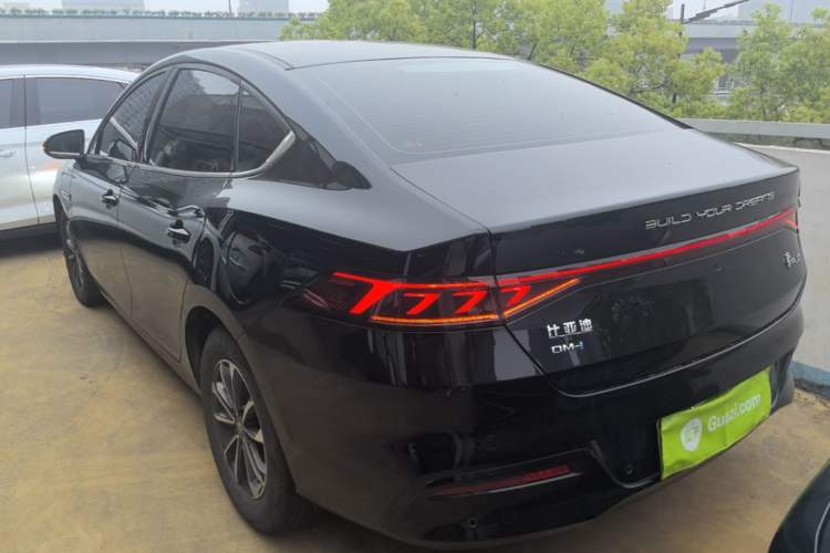Used BYD Qin PLUS 2024 HONOR Edition DM-i 55KM Leading Model Rear Left 45 Deg