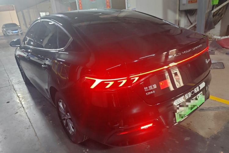 Used BYD Qin PLUS 2024 HONOR Edition DM-i 55KM Leading Model Rear Left 45 Deg
