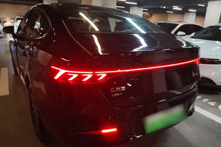 Used BYD Qin PLUS 2024 HONOR Edition DM-i 55KM Leading Model Rear Left 45 Deg