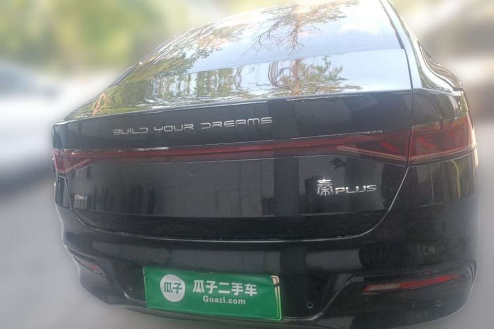 Used BYD Qin PLUS 2024 HONOR Edition DM-i 55KM Leading Model Rear