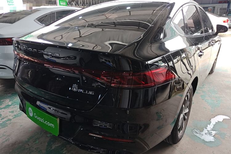 Used BYD Qin PLUS 2024 HONOR Edition DM-i 55KM Leading Model Rear Right 45 Deg
