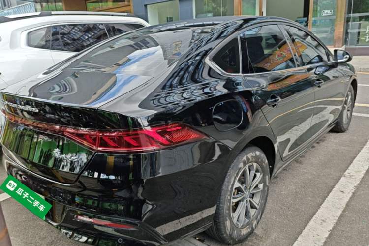 Used BYD Qin PLUS 2024 HONOR Edition DM-i 55KM Leading Model Rear Right 45 Deg