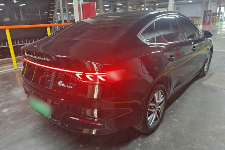 Used BYD Qin PLUS 2024 HONOR Edition DM-i 120KM Excellence Model Rear Right 45 Deg
