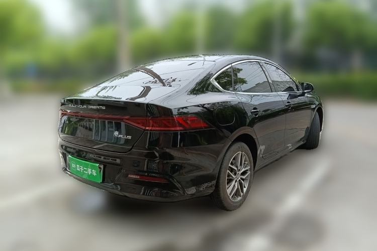 Used BYD Qin PLUS 2024 HONOR Edition DM-i 120KM Excellence Model Rear Right 45 Deg