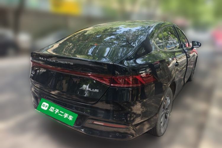 Used BYD Qin PLUS 2024 HONOR Edition DM-i 55KM Leading Model Rear Right 45 Deg