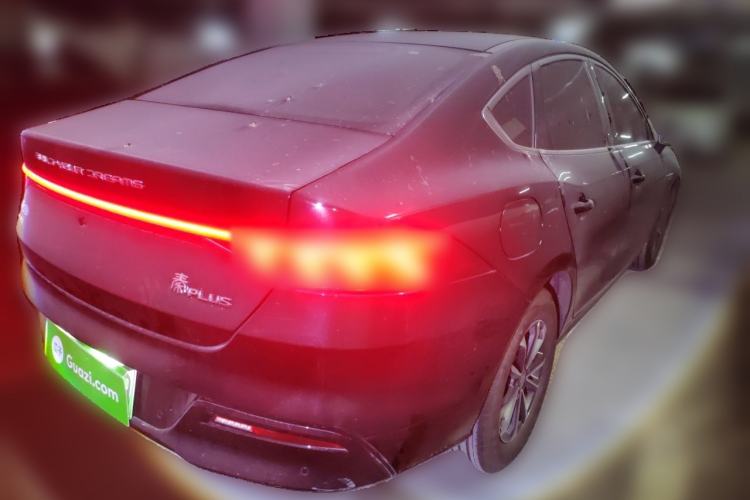 Used BYD Qin PLUS 2024 HONOR Edition DM-i 55KM Leading Model Rear Right 45 Deg
