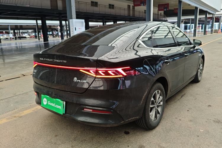 Used BYD Qin PLUS 2024 HONOR Edition DM-i 55KM Leading Model Rear Right 45 Deg