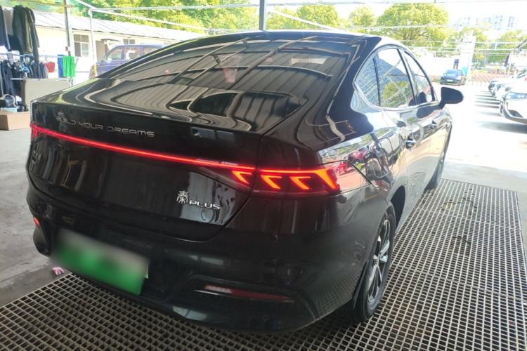 Used BYD Qin PLUS 2024 HONOR Edition DM-i 55KM Leading Model Rear Right 45 Deg