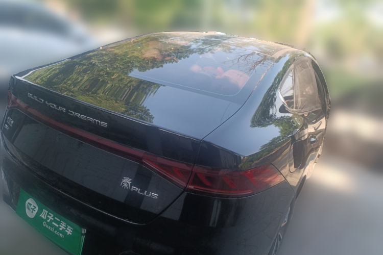 Used BYD Qin PLUS 2024 HONOR Edition DM-i 55KM Leading Model Rear Right 45 Deg