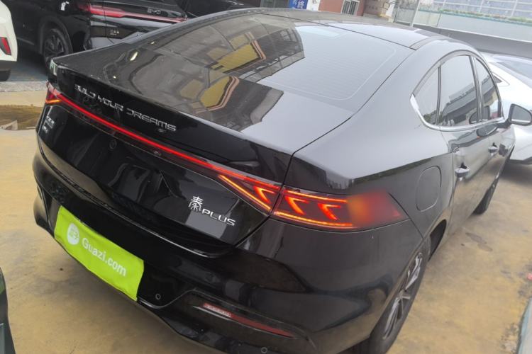 Used BYD Qin PLUS 2024 HONOR Edition DM-i 55KM Leading Model Rear Right 45 Deg