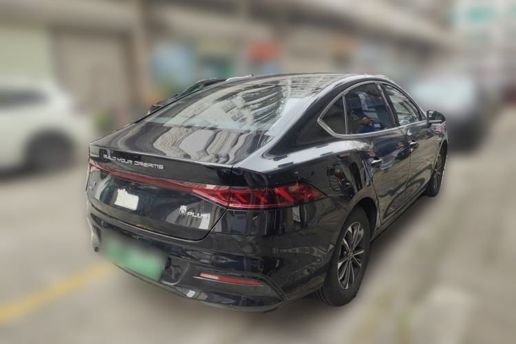 Used BYD Qin PLUS 2024 HONOR Edition DM-i 55KM Leading Model Rear Right 45 Deg