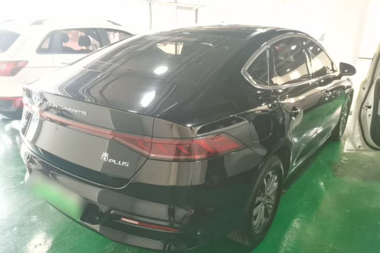 Used BYD Qin PLUS 2024 HONOR Edition DM-i 55KM Leading Model Rear Right 45 Deg
