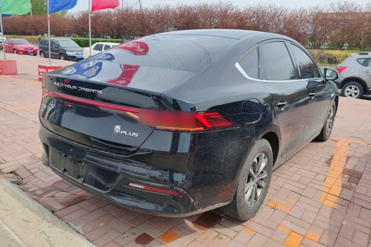 Used BYD Qin PLUS 2024 HONOR Edition DM-i 55KM Leading Model Rear Right 45 Deg
