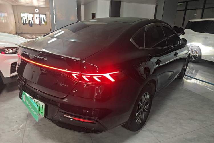 Used BYD Qin PLUS 2024 HONOR Edition DM-i 55KM Leading Model Rear Right 45 Deg