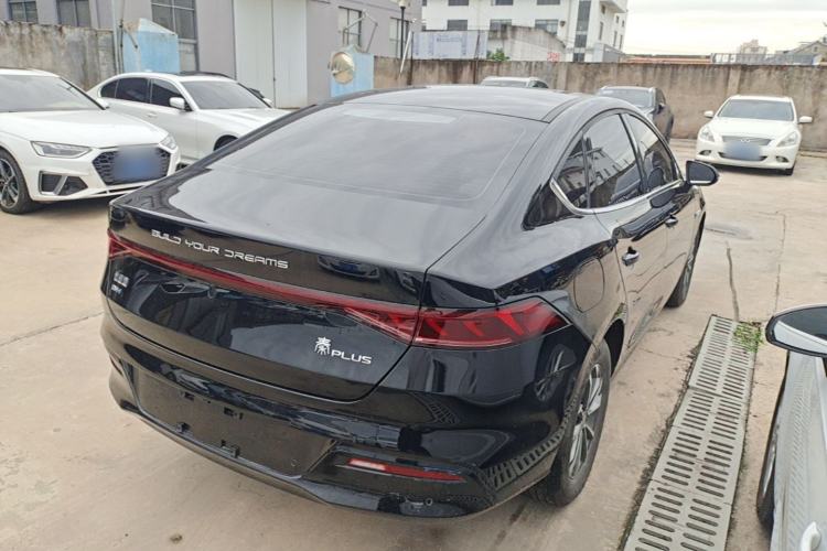 Used BYD Qin PLUS 2024 HONOR Edition DM-i 55KM Leading Model Rear Right 45 Deg