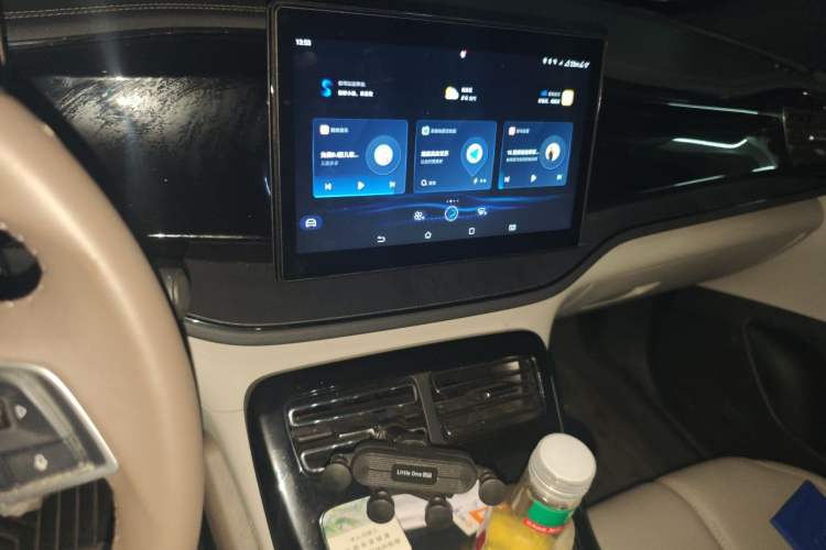 Used BYD Qin PLUS 2024 HONOR Edition DM-i 55KM Leading Model Audio And AC Panel