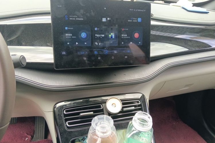 Used BYD Qin PLUS 2024 HONOR Edition DM-i 55KM Leading Model Audio And AC Panel