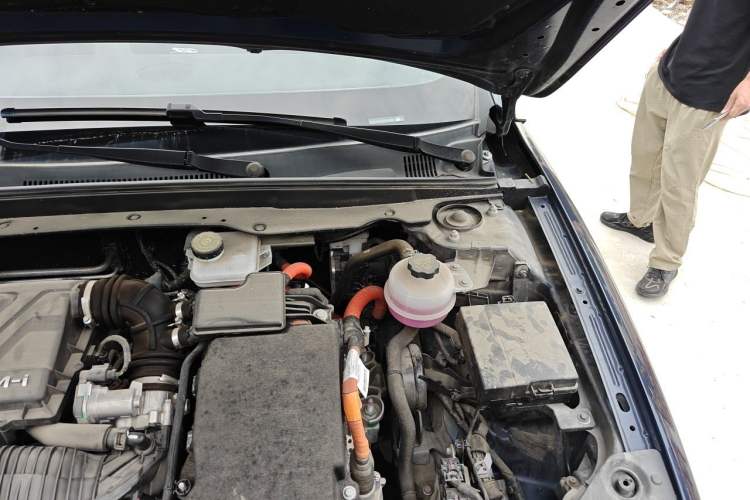 Used BYD Qin PLUS 2024 HONOR Edition DM-i 55KM Leading Model Engine Bay Left