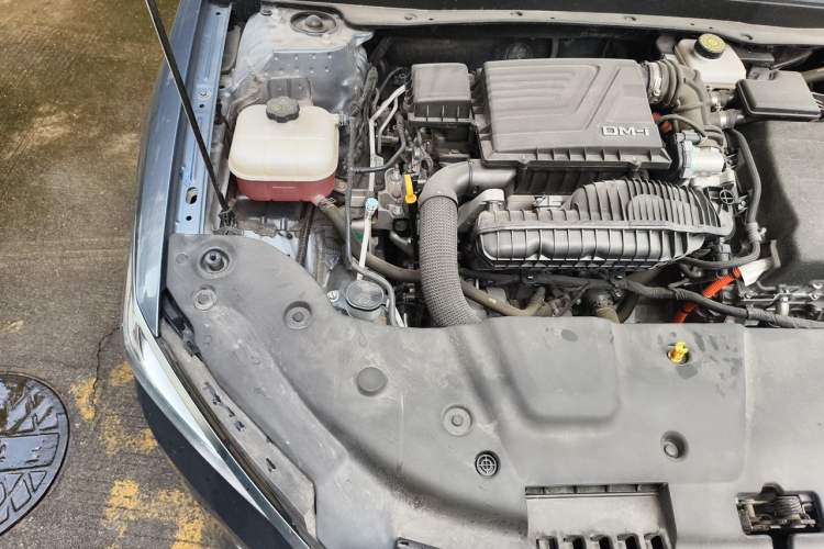 Used BYD Qin PLUS 2024 HONOR Edition DM-i 55KM Leading Model Engine Bay Right