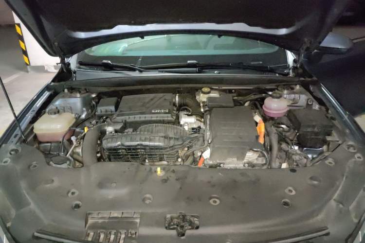 Used BYD Qin PLUS 2024 HONOR Edition DM-i 55KM Leading Model Engine Bay