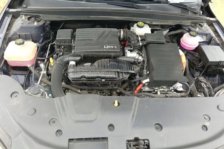 Used BYD Qin PLUS 2024 HONOR Edition DM-i 55KM Leading Model Engine Bay