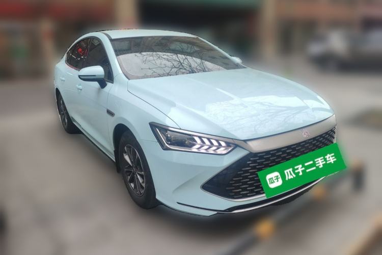 Used BYD Qin PLUS 2024 HONOR Edition DM-i 55KM Leading Model Front Right 45 Deg