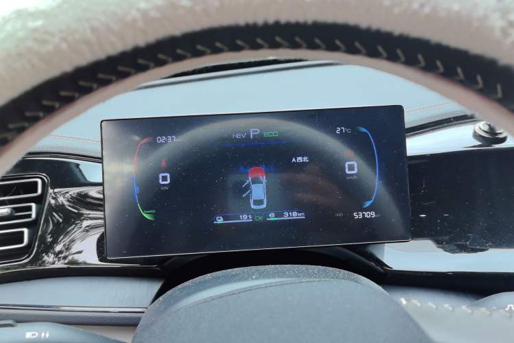 Used BYD Qin PLUS 2024 HONOR Edition DM-i 55KM Leading Model Instrument Cluster