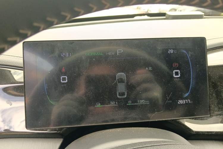 Used BYD Qin PLUS 2024 HONOR Edition DM-i 55KM Leading Model Instrument Cluster