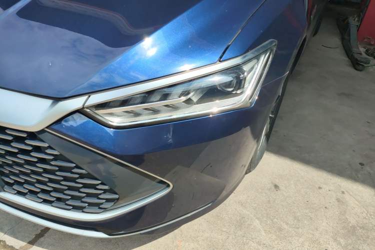 Used BYD Qin PLUS 2024 HONOR Edition DM-i 55KM Leading Model Left Front Headlight