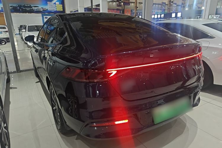 Used BYD Qin PLUS 2024 HONOR Edition DM-i 55KM Leading Model Rear Left 45 Deg