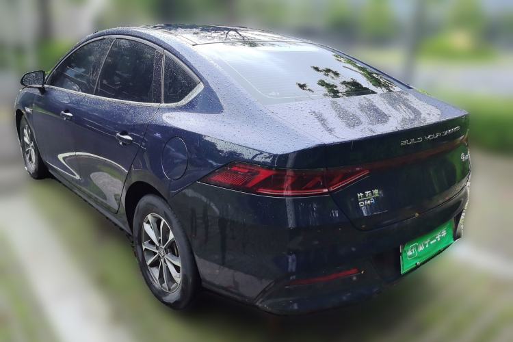 Used BYD Qin PLUS 2024 HONOR Edition DM-i 55KM Leading Model Rear Left 45 Deg