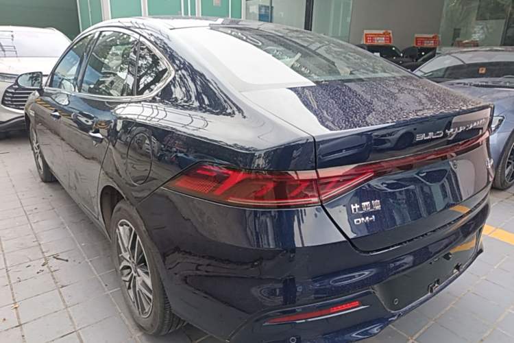 Used BYD Qin PLUS 2024 HONOR Edition DM-i 120KM Beyond Model Rear Left 45 Deg