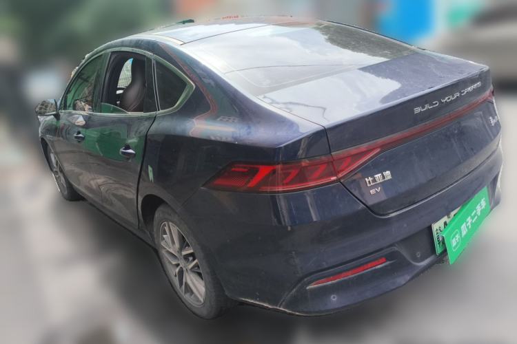 Used BYD Qin PLUS 2024 Honor Edition EV 510KM Leading Model Rear Left 45 Deg