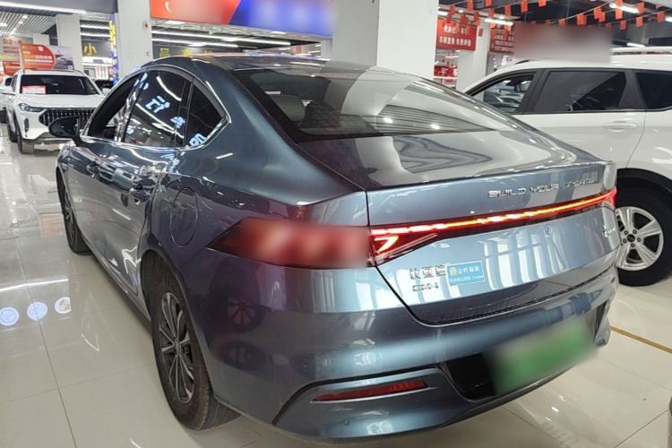 Used BYD Qin PLUS 2024 HONOR Edition DM-i 55KM Leading Model Rear Left 45 Deg