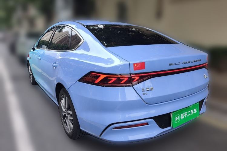 Used BYD Qin PLUS 2024 Honor Edition EV 510KM Leading Model Rear Left 45 Deg