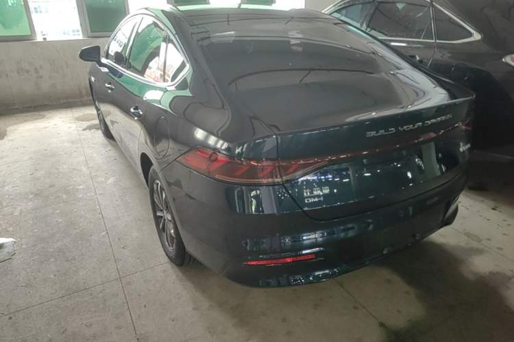 Used BYD Qin PLUS 2024 HONOR Edition DM-i 55KM Leading Model Rear Left 45 Deg