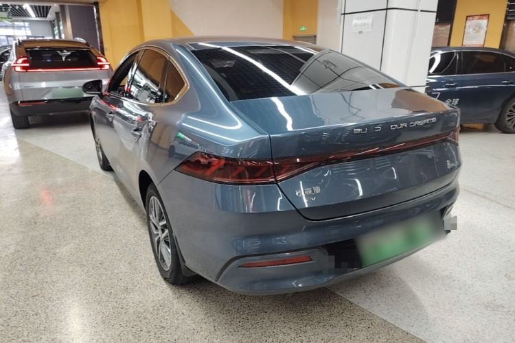 Used BYD Qin PLUS 2024 Honor Edition EV 420KM Leading Model Rear Left 45 Deg