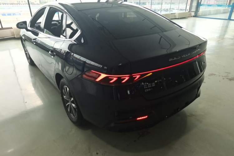 Used BYD Qin PLUS 2024 HONOR Edition DM-i 55KM Leading Model Rear Left 45 Deg