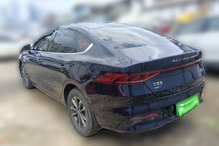 Used BYD Qin PLUS 2024 HONOR Edition DM-i 55KM Leading Model Rear Left 45 Deg