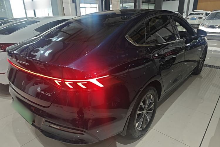 Used BYD Qin PLUS 2024 HONOR Edition DM-i 55KM Leading Model Rear Right 45 Deg