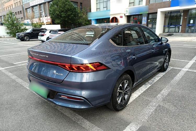 Used BYD Qin PLUS 2024 HONOR Edition DM-i 55KM Leading Model Rear Right 45 Deg