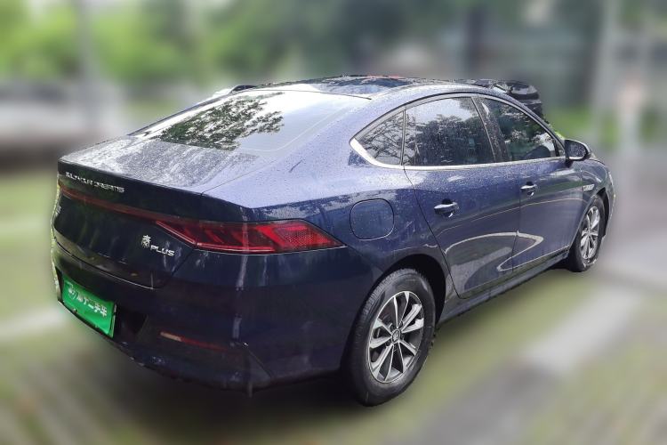 Used BYD Qin PLUS 2024 HONOR Edition DM-i 55KM Leading Model Rear Right 45 Deg