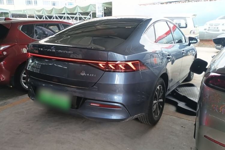 Used BYD Qin PLUS 2024 HONOR Edition DM-i 55KM Leading Model Rear Right 45 Deg
