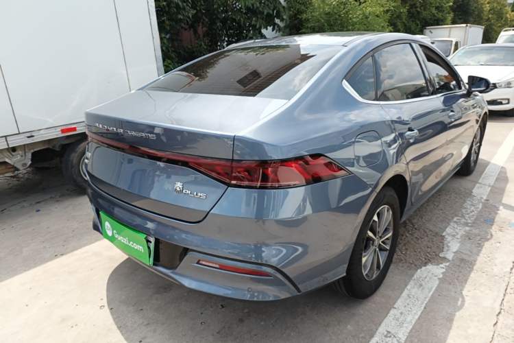 Used BYD Qin PLUS 2024 HONOR Edition DM-i 55KM Leading Model Rear Right 45 Deg