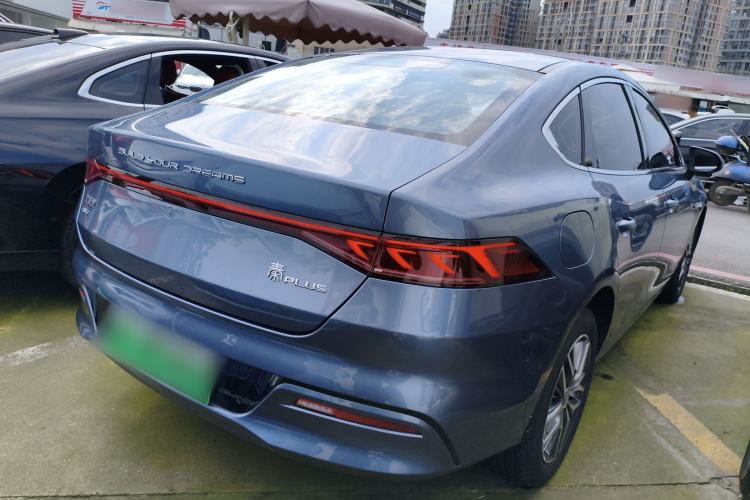 Used BYD Qin PLUS 2024 HONOR Edition DM-i 120KM Excellence Model Rear Right 45 Deg