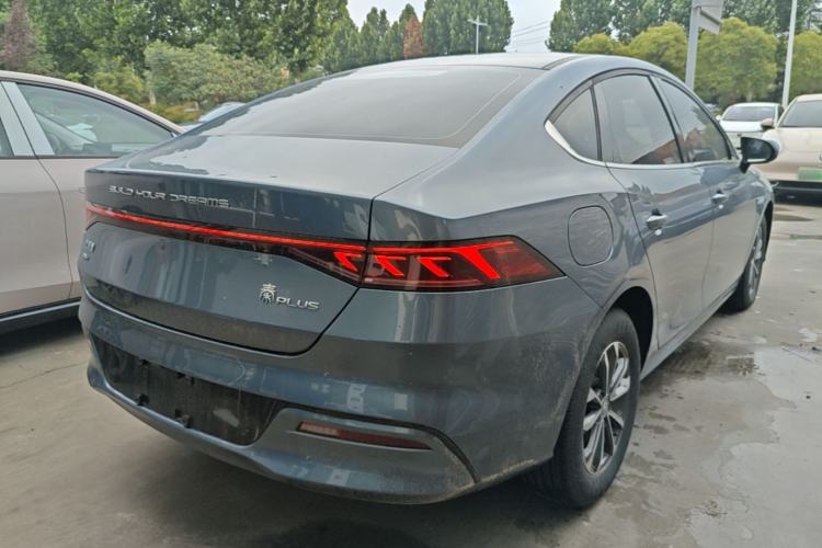 Used BYD Qin PLUS 2024 HONOR Edition DM-i 55KM Leading Model Rear Right 45 Deg