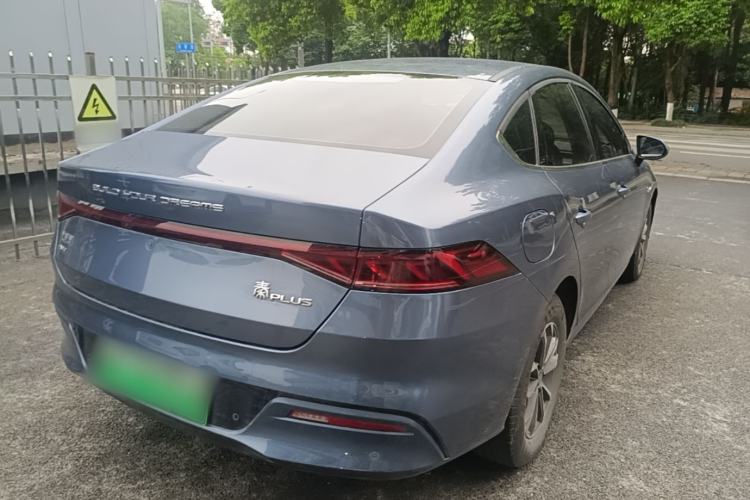 Used BYD Qin PLUS 2024 HONOR Edition DM-i 55KM Leading Model Rear Right 45 Deg