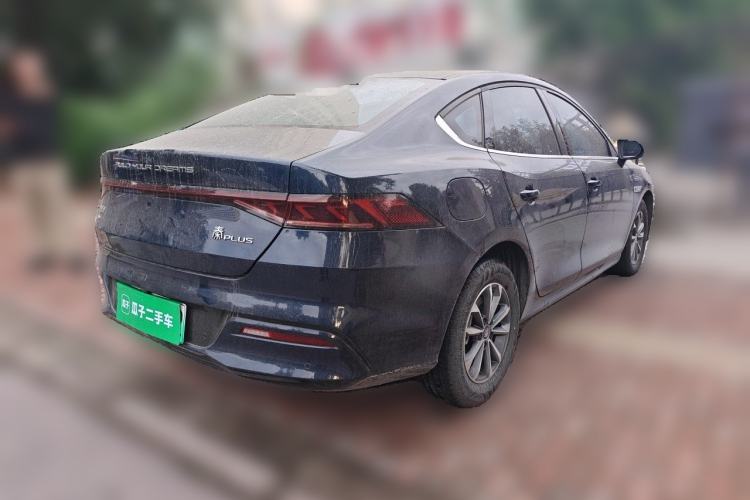 Used BYD Qin PLUS 2024 HONOR Edition DM-i 55KM Leading Model Rear Right 45 Deg